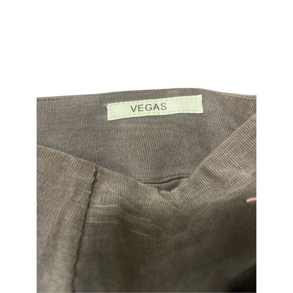 Golftini Vegas skirt with martini print gray corduroy - Picture 4 of 4